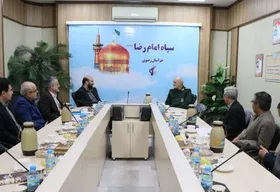 دیدار رئیس سازمان استاندارد با فرمانده سپاه امام رضا(ع)| اسلام&zwnj;پناه: نیازمند ظرفیت بسیج برای ارتقای کیفیت کالا و خدمات هستیم