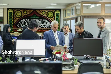 بازدید جمعی از مسئولین شهری و استانی مشهدمقدس از موسسه فرهنگی شهرآرا (۴) (۱۷ مرداد ۱۴۰۳)