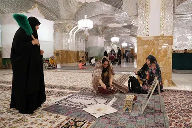 با اجازه امام رضا علیه السلام،