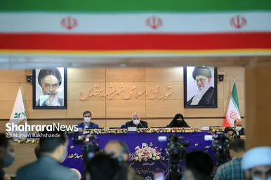مراسم تحلیف اعضای ششمین دوره شورای اسلامی شهر مشهد