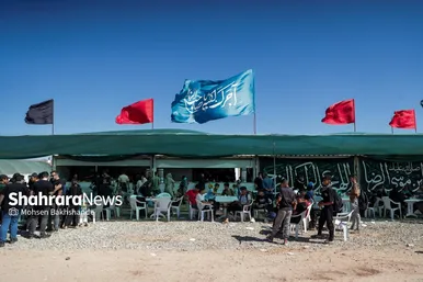 گزارش تصویری | زائران رضوی در جاده امام رضا (ع)