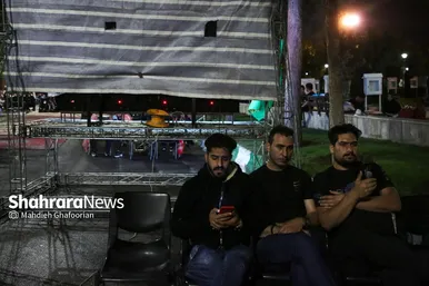 مراسم احیای شب ۲۱ ماه رمضان در بهشت رضا(ع)