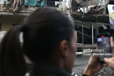 عکس‌هایی از بازگشت لبنانی‌ها به خانه‌هایشان پس از اعلام آتش بس
