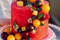 ویدئو | آموزش درست کردن کیک هندوانه شب یلدا به دو روش + تزئین