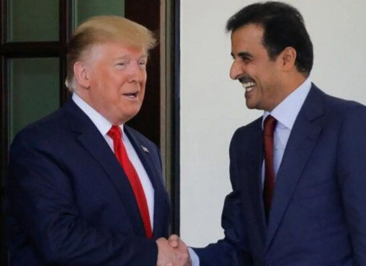 گفت‌وگوی تلفنی امیر قطر و ترامپ درباره طرح صلح غزه