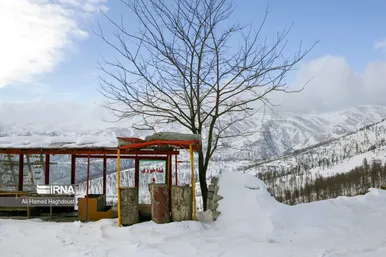 ایران زیباست | طبیعت برفی روستای «زندانه»