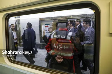 گزارش تصویری | آیین بهره‌برداری از ایستگاه پایانی خط دو مترو (شهید فکوری) مشهد (۱۳ اردیبهشت ۱۴۰۴)