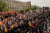 انعکاس حضور میلیونی مردم تهران در مراسم تشییع پیکر شهدای اقتدار در رسانه‌های خارجی + فیلم و عکس