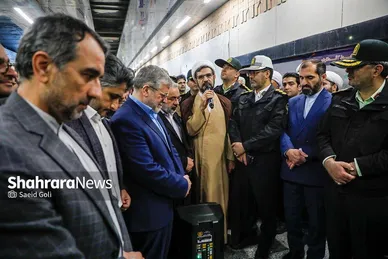 آغاز عملیات تست نهایی مسیر و ایستگاه‌های فاز یک خط سه مترو مشهد