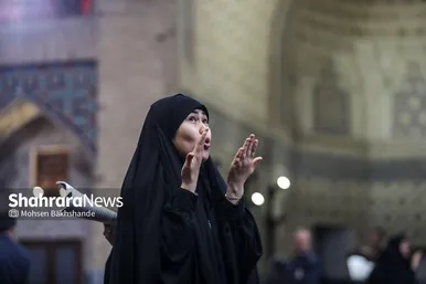 گزارش تصویری | مراسم احیا ویژه ناشنوایان در شب‌ بیست یکم ماه مبارک رمضان