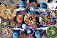 برگزاری رویدادی خوشمزه در فرهنگ‌سرای بهشت مشهد | مادران با سفره رنگین غذای سنتی میزبان مردم شدند