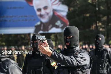 عکس | صبحگاه مشترک نیروهای مسلح استان خراسان رضوی