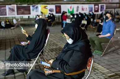 مراسم احیاء شب بیست و یک رمضان در میدان جانباز مشهد