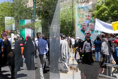 راهپیمایی روز قدس در مشهد