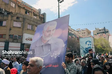 راهپیمایی روز قدس در مشهد (۱۷ فروردین ۱۴۰۳)