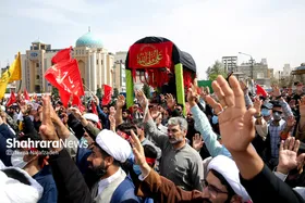 تشییع پیکر شهید حجت الاسلام محمد اصلانی در مشهد