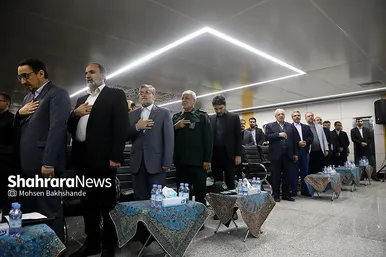 مراسم بهره‌برداری از دسترسی اصلی ایستگاه الندشت