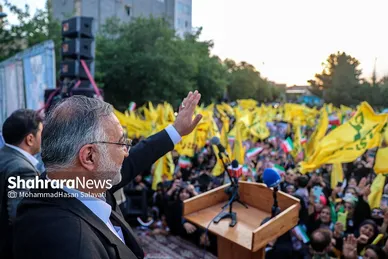 سفر تبلیغاتی علیرضا زاکانی به مشهد برای دور دوم انتخابات ۱۴۰۳