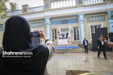 گزارش تصویری | نشست خبری استاندار خراسان رضوی در بیمارستان امام رضا (ع)