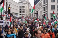 ادامه تظاهرات حامیان فلسطین در شهر‌های بزرگ اروپا