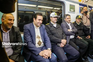 آغاز عملیات تست نهایی مسیر و ایستگاه‌های فاز یک خط سه مترو مشهد