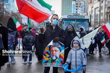 گزارش تصویری | راهپیمایی ۲۲ بهمن ۱۴۰۳ در مشهد - ۲