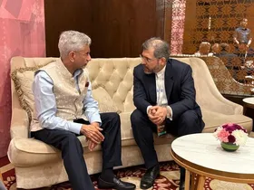 دیدار معاون وزیر خارجه ایران با وزیر خارجه هند
