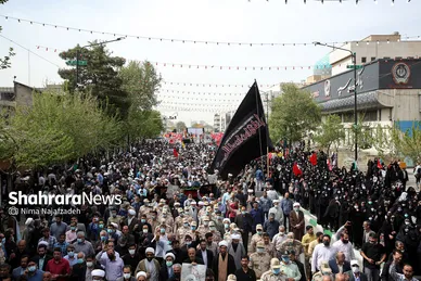 تشییع پیکر شهید حجت الاسلام محمد اصلانی در مشهد