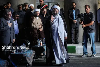 افتتاح تقاطع غیرهمسطح حضرت قمر بنی‌هاشم(ع) در مشهد