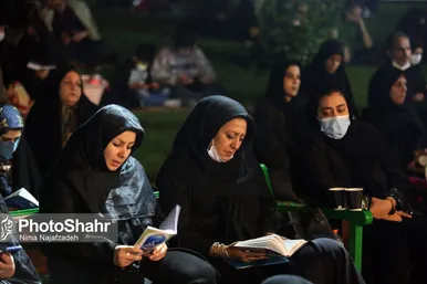 مراسم احیاء شب بیست و سوم ماه رمضان در بوستان های ملت و کوهسنگی