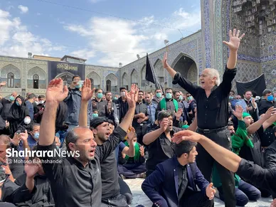 عزاداری روز شهادت امام رضا علیه اسلام در مشهد