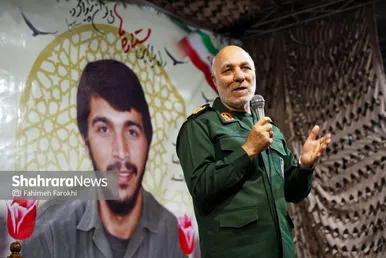 گزارش تصویری | بزرگداشت چهلمین سالگرد شهادت سرلشگر شهید محمود کاوه فرمانده لشگر ۵۵ ویژه شهدا و شهدای کربلای ۲