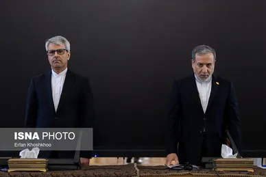 گزارش تصویری | نشست وزیر امور خارجه با سفرا و رؤسای نمایندگی‌های خارجی مقیم تهران