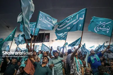 عکس‌هایی از سفر انتخاباتی «مسعود پزشکیان» به مشهد