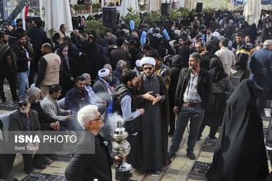 عکس‌هایی از مراسم سالگرد شهادت حاج قاسم سلیمانی در گلزار شهدای کرمان