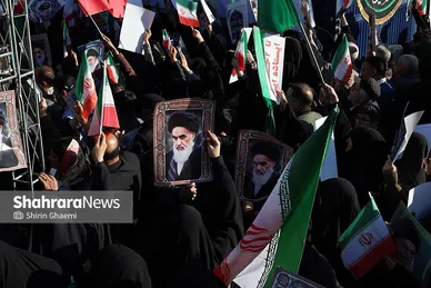 گزارش تصویری | مراسم تشییع پیکر شهدای مدافع امنیت در مشهد (۲۲ دی ۱۴۰۴) - ۴