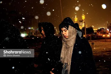 گزارش تصویری | حبس برف