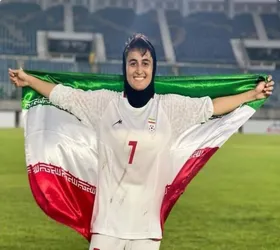 کفش طلای لیگ برتر فوتبال زنان به کاپیتان زنجانی رسید
