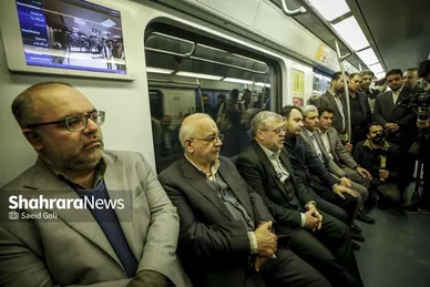 گزارش تصویری | بهره‌برداری از سکوی دوم خط ۳ متروی مشهد