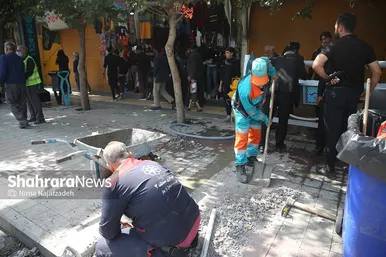 فعالیت پاکبان‌ها در روزهای پایانی ماه صفر