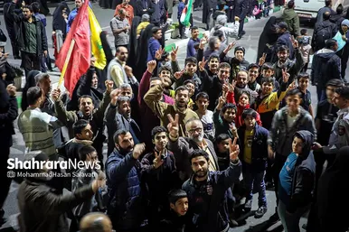 راهپیمایی مردم مشهد در حمایت از مردم فلسطین و محکومیت جنایات اسرائیل
