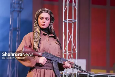 گزارش تصویری | نمایش «کاف، مثل کردستان»