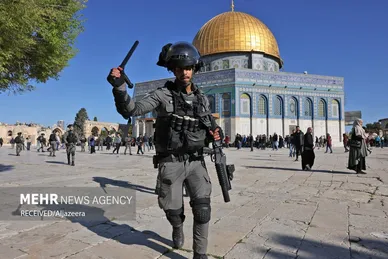 درگیری فلسطینی‌ها با رژیم صهیونیستی در بیت المقدس