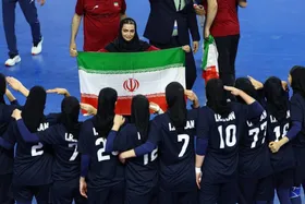 دختران هندبال ایران قهرمان بازی&zwnj;های آسیایی جوانان بحرین
