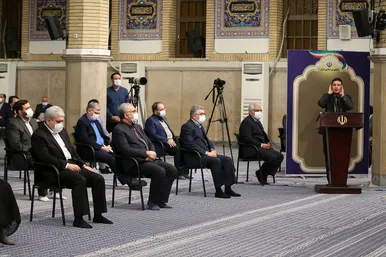دیدار نخبگان و استعدادهای برتر علمی با رهبر معظم انقلاب