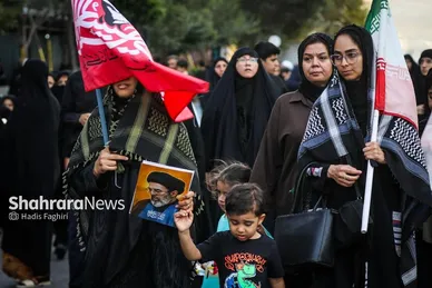 گزارش تصویری | مراسم جاماندگان اربعین حسینی در مشهد ۳