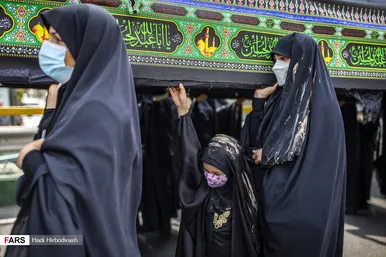 کاروان نمادین اسرای کربلا «بنی اسد»