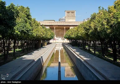 عکس‌هایی از ارگ کریم خان زند در شیراز