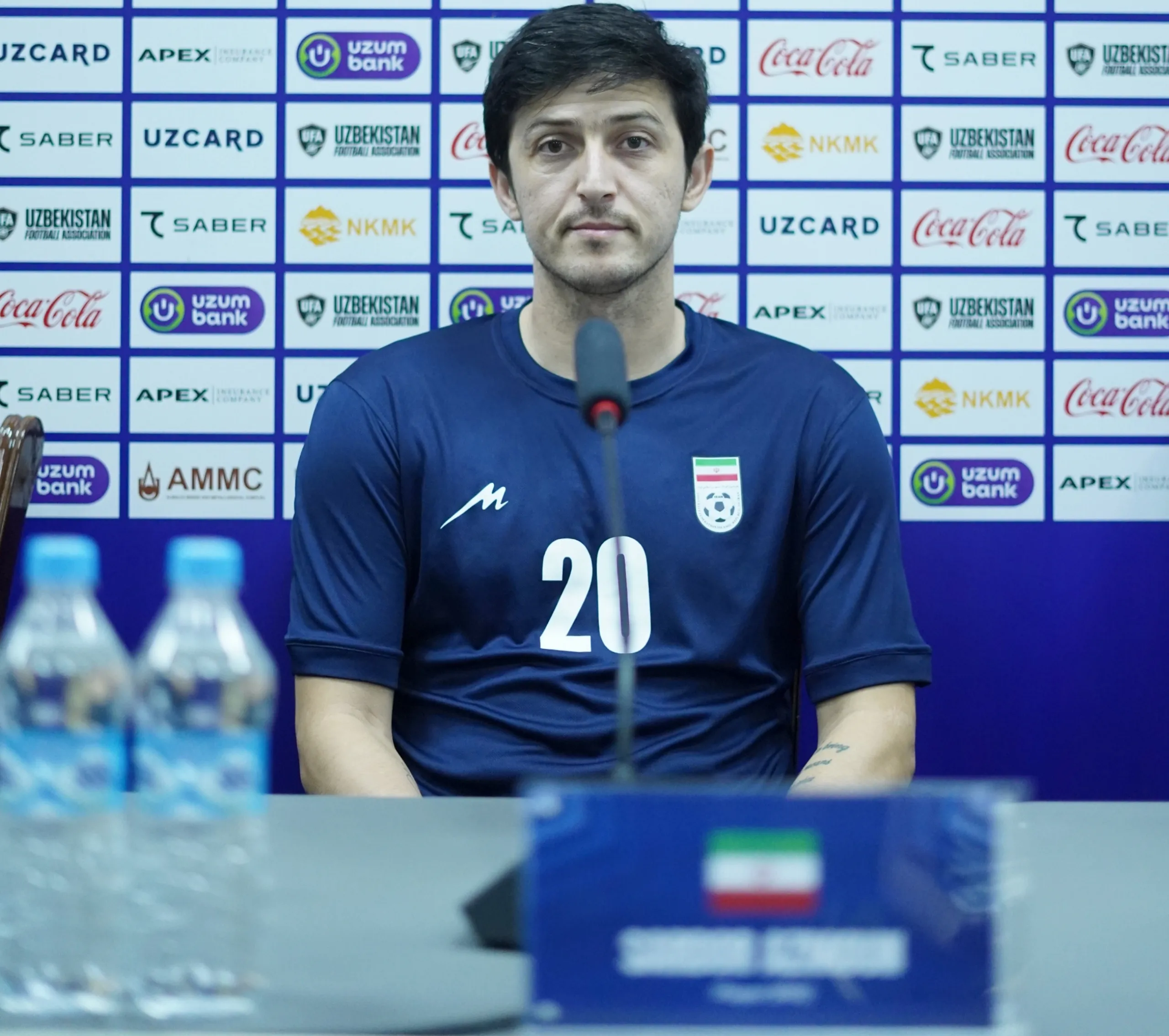 سردار آزمون نشست خبری