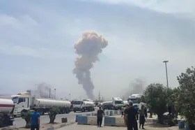ادامه امدادرسانی برای حادثه انفجار بندر شهید رجایی (۶ اردیبهشت ۱۴۰۴)